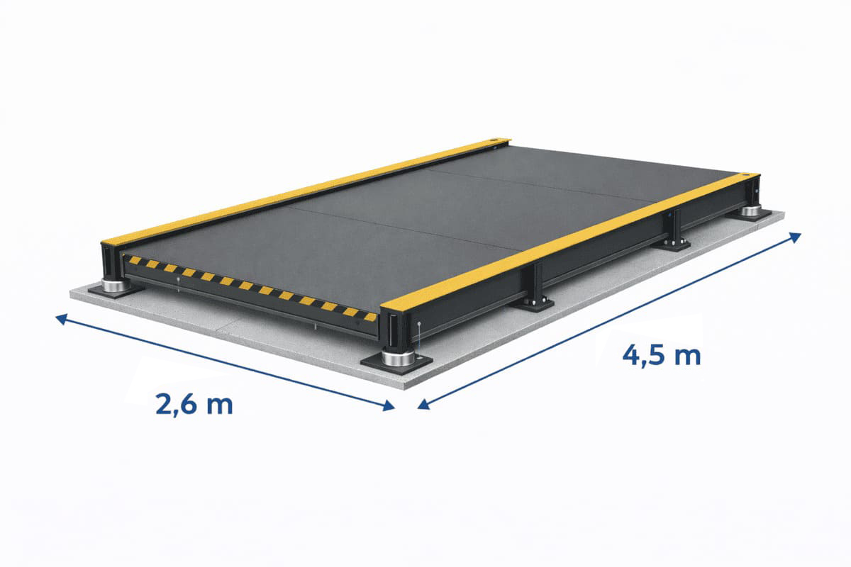 Produk-jembatan timbangan CV BMT 4,5 X2,6 Meter